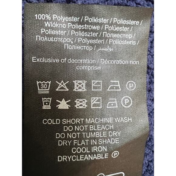 Vero Moda Mock Neck Pullover Casual Relaxed Sweater Blue Women's Size 3X NEW! - Picture 11 of 12